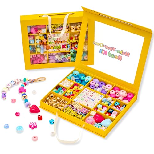 RepaTime DIY Beaded Bag Charm Kit for Women with Keychain Crafts - color: Bead Kit-C