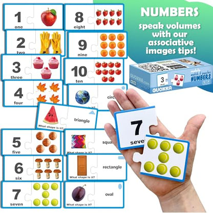 5X Megaset Realistic Puzzles for Toddlers 3-5 - Matching Games Ages 2-4 - color: Matching Games