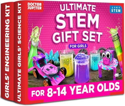 Doctor Jupiter Ultimate STEM Gift Set for Girls Ages 8+, Birthday Gift - style: Ultimate STEM Gift Set for Girls: 8+