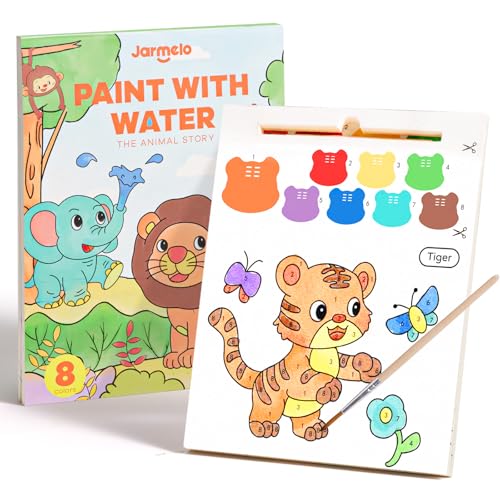 Jar Melo Paint with Water Books for Toddlers, Animals - style: Animals