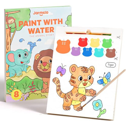 Jar Melo Paint with Water Books for Toddlers, Animals - style: Animals