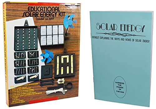 EX ELECTRONIX EXPRESS Solar Power Training Course Science Project - Teaches How to Make Solar and Electrical Circuits, Illustrated Guidebook Included