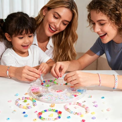 MYCUTEY 594Pcs DIY Friendship Bracelet Making Kit - color: Bracelet kit