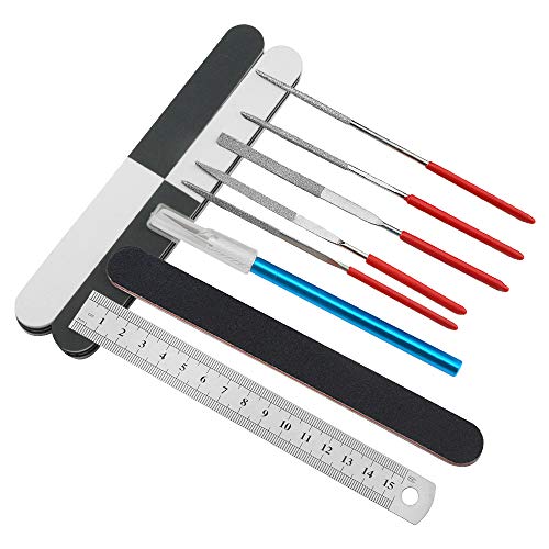 28Pcs Modeler Basic Tools Craft Set Compatible with Gundam Model Tools Kit with Plastic Box Hobby Model Assemble Building Repairing and Fixing DIY Craft Kit