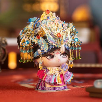 MU 3D Metal Puzzles for Adult Building TV Series Empresses in the Palace Consort Hua Kitty, Cat Themed Metal Models Kits Miniature, Assembling DIY Sets Home Desk Decor - style: Consort Hua