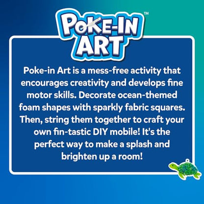 Skillmatics Poke-in Art – Underwater Animals, Wood Craft Kit, Gift for Kids - style: 7. Underwater Animals
