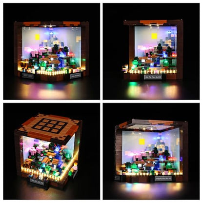 Kyglaring Light Kit for LEGO 21265 The Crafting Table Set, Lights Only - color: 21265-Lighting-Classic