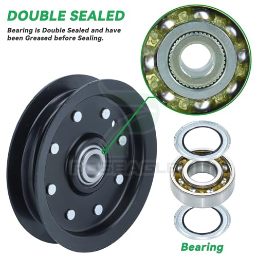 30224 Idler Pulley for Dixie Chopper 50" 60" Classic 2750 Decks - size: 1x30224 78-009