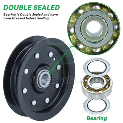 30224 Idler Pulley for Dixie Chopper 50" 60" Classic 2750 Decks - size: 1x30224 78-009