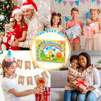 Zefy 3200+ Pcs Arts and Crafts Supplies for Kids, All in One Craft Kits - size: 3288 pcs