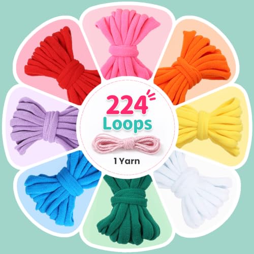 morwant Weaving Loom Kit for Kids, Craft Kit for Girls 6-12, Potholder Loom - color: Mint Green