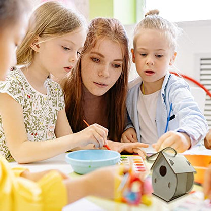 DIY Wooden Birdhouse Kit, 2-Pack Craft Set