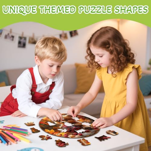 Animal Wooden Puzzles for Kids Ages 6-8 - Berry Bear - color: Berry Bear