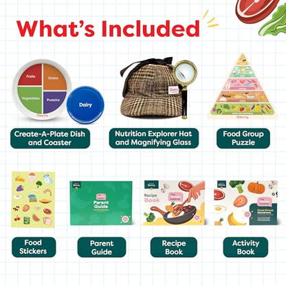 Baketivity Nutrition Explorer Kit STEM Learning Birthday Gifts for Kids - color: 1-nutrition Explorer
