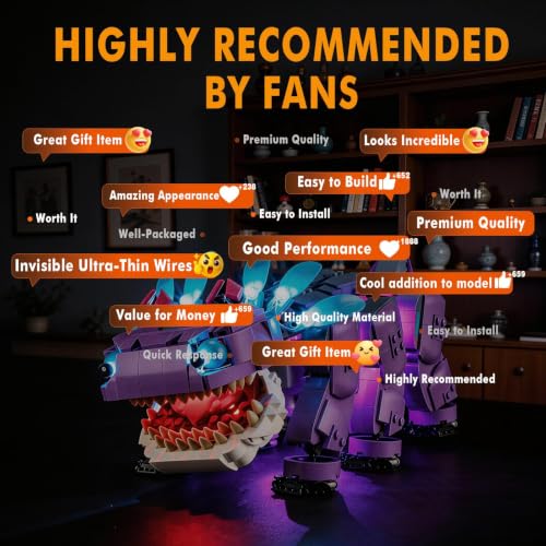 Vaodest LED Light Compatible with 77077 Fortnite Klombo Set,Design and Configuration Compatible with Model 77077(LED Light Only, Not Building Block Kit) - style: 77077 Fortnite Klombo Set