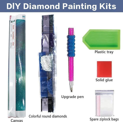 Ekuxom Mandala Diamond Art Kits for Adults-5D Diamond Painting - color: Mandala