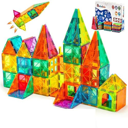 Anbalulu Magnetic Building Tiles,Magnetic Toys for Boys and Girls - size: 30PCS