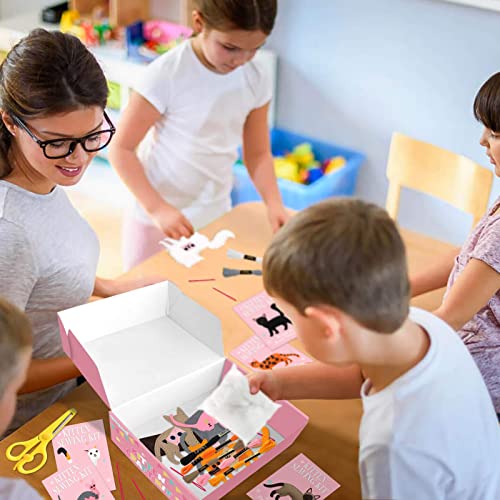 CiyvoLyeen Cat Sewing Kit for Kids –Ages 7 8 9 10 11 12 Kitten Plush Toys Arts & Crafts Set for Beginners, Learn to Sew Gifts Idea for Girls & Boys, Felt 12PCS