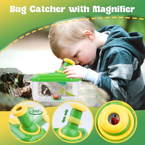 10Pcs Bug Catcher for Kids Insect Catching Kit for Age 3-8