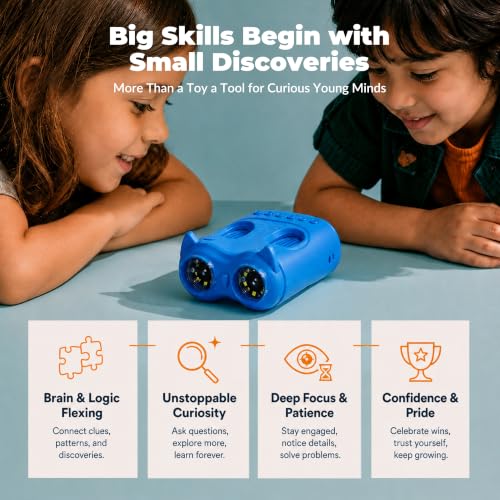 2-in-1 Kids Microscope & Telescope, STEM Science Explorer Toy Gift Age 5-10