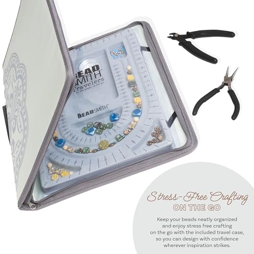 The Beadsmith Bead Folio Kit – Basic Elements - size: 28" - U Channel Folio w/Pliers