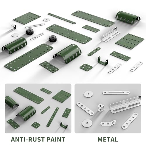 Lucky Doug STEM Building Projects Model Airplane Set - 389 Pieces STEM Project Building Toys for Kids Ages 8-12, Assembly Science Kit Educational Army Toys Gift for Kids Boys 8 9 10 11 12-16 Years Old - style: 8805