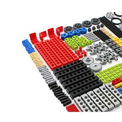 182PCS Gear and Axle Set for Technic Parts, Technic Pieces - style: 182 Pieces