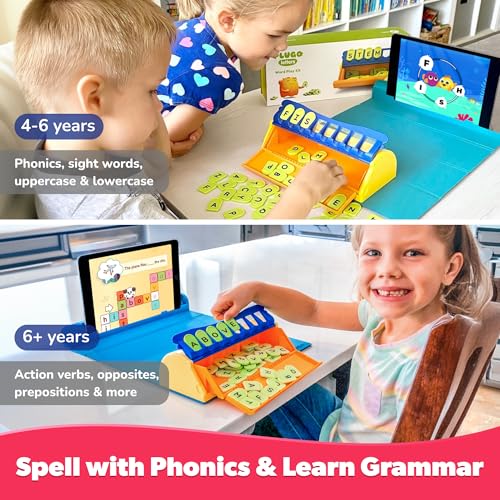 PlayShifu Word Wiz – Plugo Letters Learning Kit | Build Reading, Spelling & Grammar Skills for Kids Ages 4–10 - style: Letters
