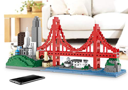Architecture Skyline Micro Mini Block San Francisco Building Model Set Gift
