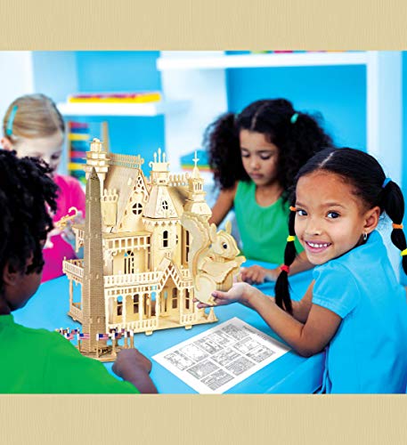 Puzzled Bundle of Famous Sites, 3D Puzzle Construction Kits - 3 Pack