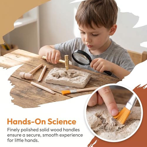 5 Pcs Kids Archaeology Digging Tool Set