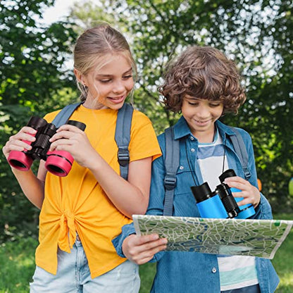 Yunsailing 6 Pcs Binoculars for Kids for Age 3-12 Years - color: Cute Colors