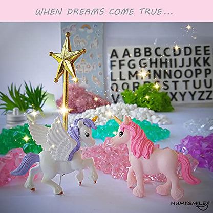 DIY Fairy & Unicorn Light-Up Terrarium Kit Arts and Crafts for Girls 3-12 - style: Fairy & Unicorn