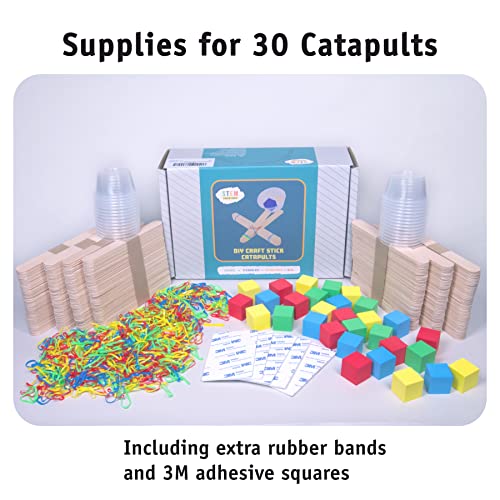Catapult Kit for Kids, 30-Pack - Bulk STEM Kit for Classrooms, Ages 8+ - size: 30 Pack