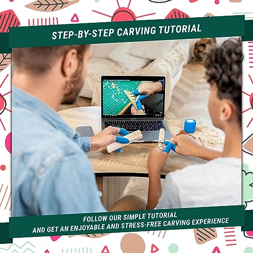 BeaverCraft DIY09 Wood Carving Kit DIY08 Wood Whittling Kit for Kids Woodworking Starter Kit Hobby Kits