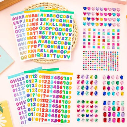 Gold Paper Crowns, Diy Birthday King Crowns Craft to Decorate, Paper Prince Princess Crown Hats for School Classroom - style: 28 (15 Crowns+13 Sticker Gems)