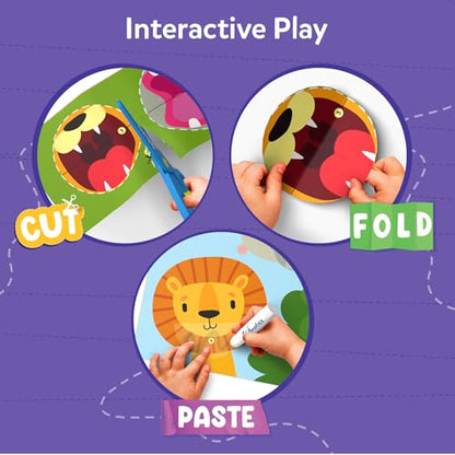 Skillmatics Snip Snip, Scissor Skills, Felt Craft Activity, Gift for Kids - style: 1. Multi-Theme