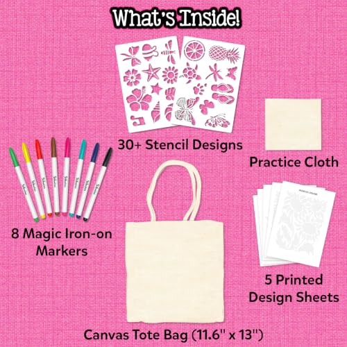Skillmatics Iron-Its – Iron-On Transfer Kit for Kids, DIY Fabric Craft