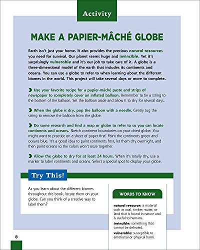 Biomes: Discover the Earth’s Ecosystems with Environmental Science Activities for Kids (Build It Yourself)