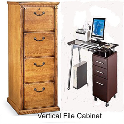 "Cut-It-Yourself" Universal File Bars 2-Pack (for Wood Cabinets)