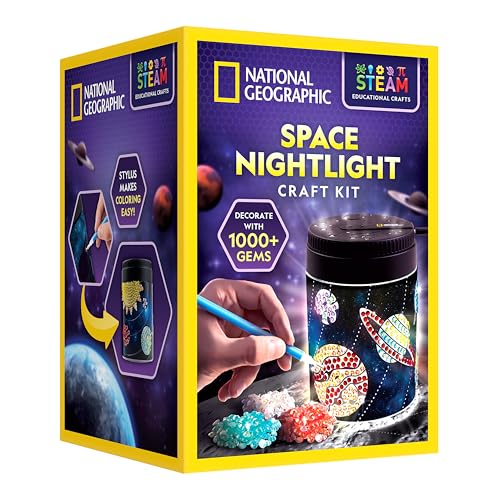 National Geographic Solar System Diamond Painting Space Night Light Kit