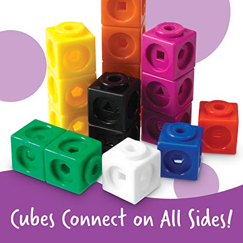 Learning Resources MathLink Cubes Elementary Math Activity Set - - style: Elementary Activity Set