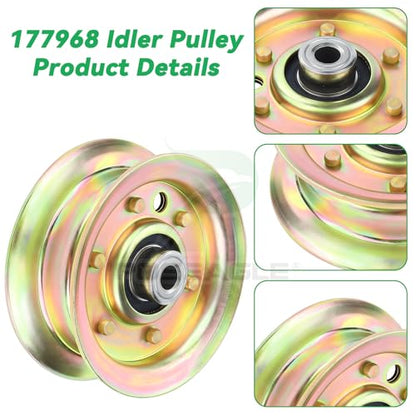 532177968 Idler Pulley with 532175820 Pulley 532189993 Pulley - size: 1x177968+1x175820+193195
