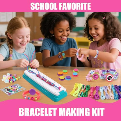 GILI Friendship Bracelet Making Kit - DIY Jewelry Making for Girls Age 8-12 - color: blue