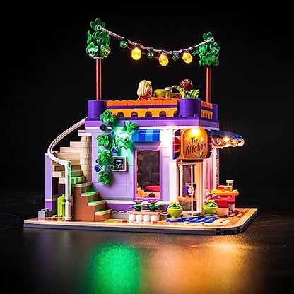 BrickBling Light Compatible with Lego Heartlake City Community Kitchen - style: Classic Version Light