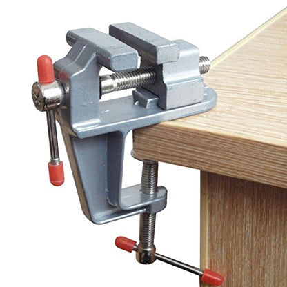 Mini Bench Vise Small Table Clamp Hobby Craft Repair Tool (Clamping Range: 0-1.2inch) - size: Clamping Range: 0-1.2inch