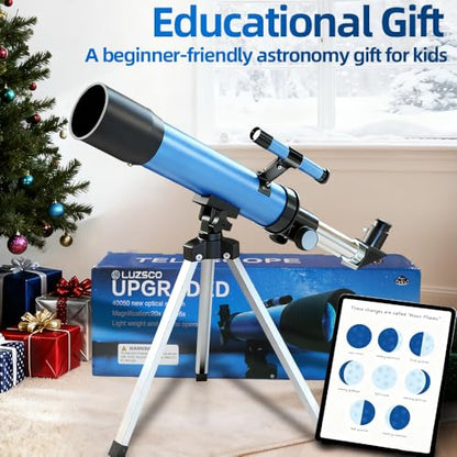 Explorer Kit – Telescope + Binoculars Set (Sky Blue+ Fresh Blue)