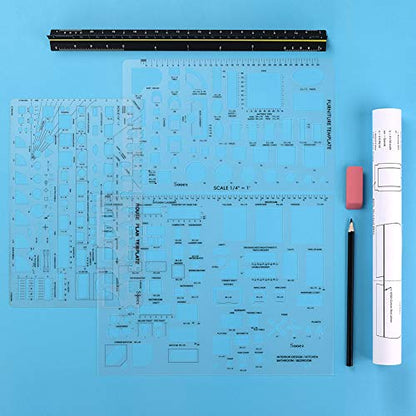 Sooez Architectural Templates, House Plan Template - color: clear