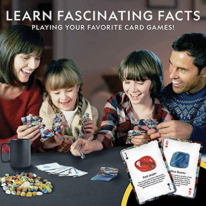 National Geographic Rock Bingo and Gemstone Trivia Game for Kids - style: Rock Collection Games