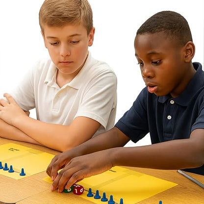 Hands-On Equations® Class Set for Teacher and 30 Students. Includes the Teacher Demonstration Balance Scale & Game Pieces and 30 Sets of Student manipulatives. Grade 3 and up - size: Set for 30 Students